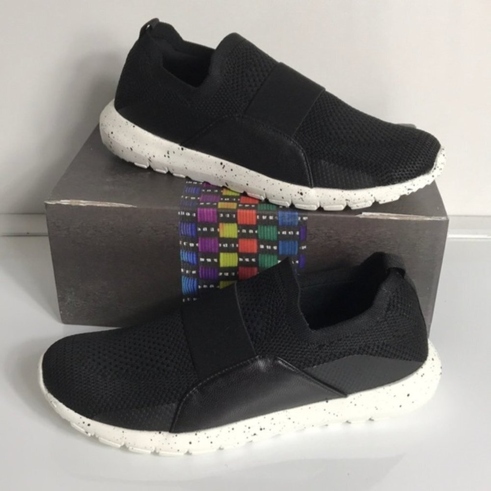 Bernie Mev Asako Knit Slip-On Sneakers